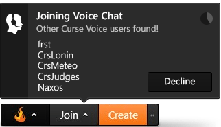 Curse Voice Join